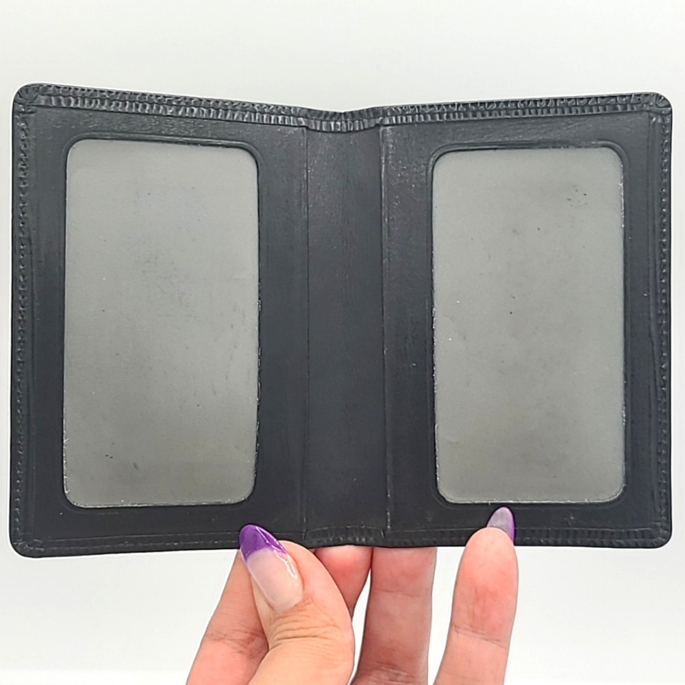 Louis Vuitton Epi Black Leather Bifold Card Holder